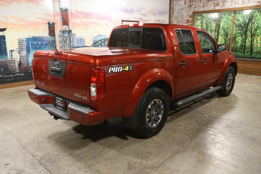 Pre-Owned 2015 Nissan Frontier PRO-4X 4WD with Locking Fiberglass Bed